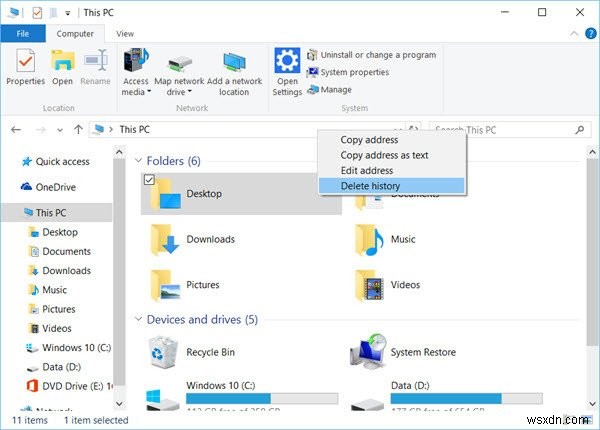 Windows 11/10で最近使ったファイルとフォルダーの履歴を削除する6つの方法