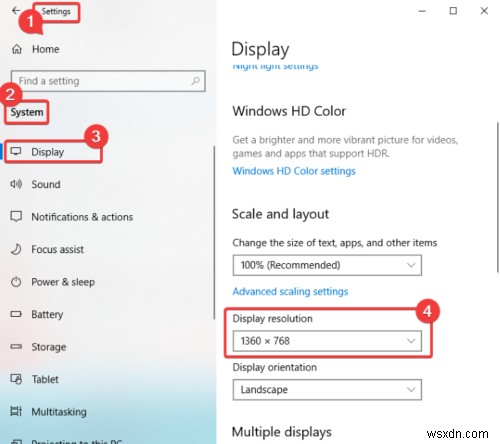 Windows 11/10でディスプレイの解像度を変更する方法【設定アプリ・フリーソフト・コマンド対応】