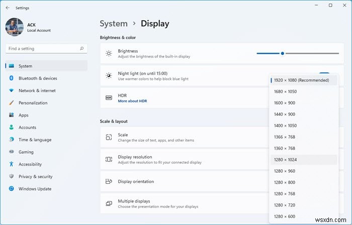 Windows 11/10でディスプレイの解像度を変更する方法【設定アプリ・フリーソフト・コマンド対応】