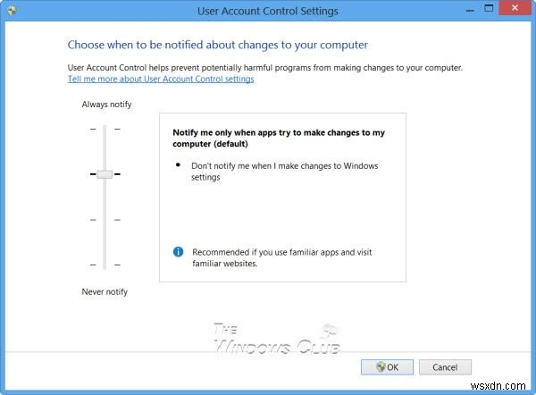 Windows 11/10でユーザーアカウント制御（UAC）の設定を変更・有効化・無効化する方法