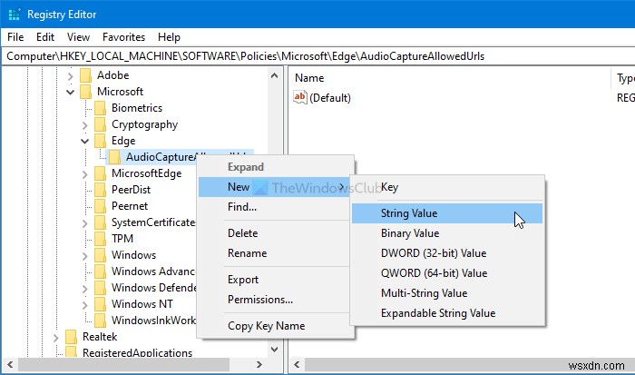 Microsoft Edgeでマイク・カメラ・画面キャプチャを有効/無効にする方法【GPEDIT・REGEDIT対応】