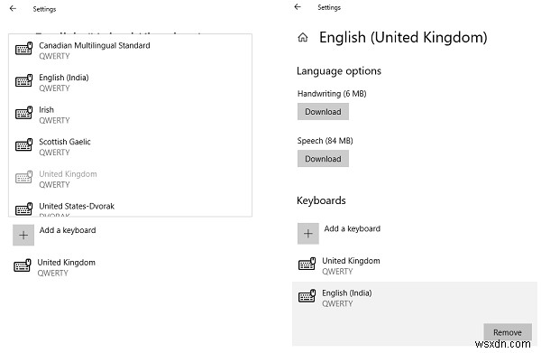 Windows 11/10でキーボードレイアウトが勝手に追加される問題の対処法