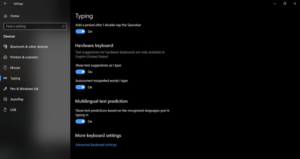 Windows 11/10で物理キーボードのテキスト予測を有効にする方法【設定手順を解説】