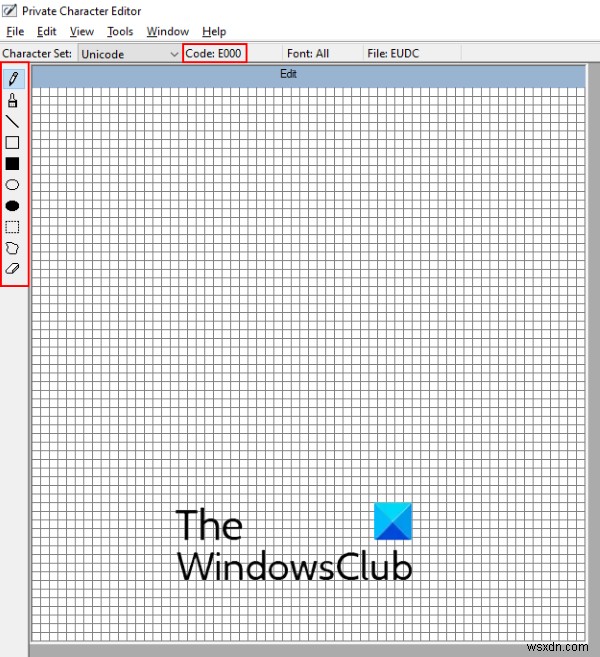 Windows 11/10のCharmap(文字コード表)とEudcedit(ユーザー定義文字エディター)の使い方