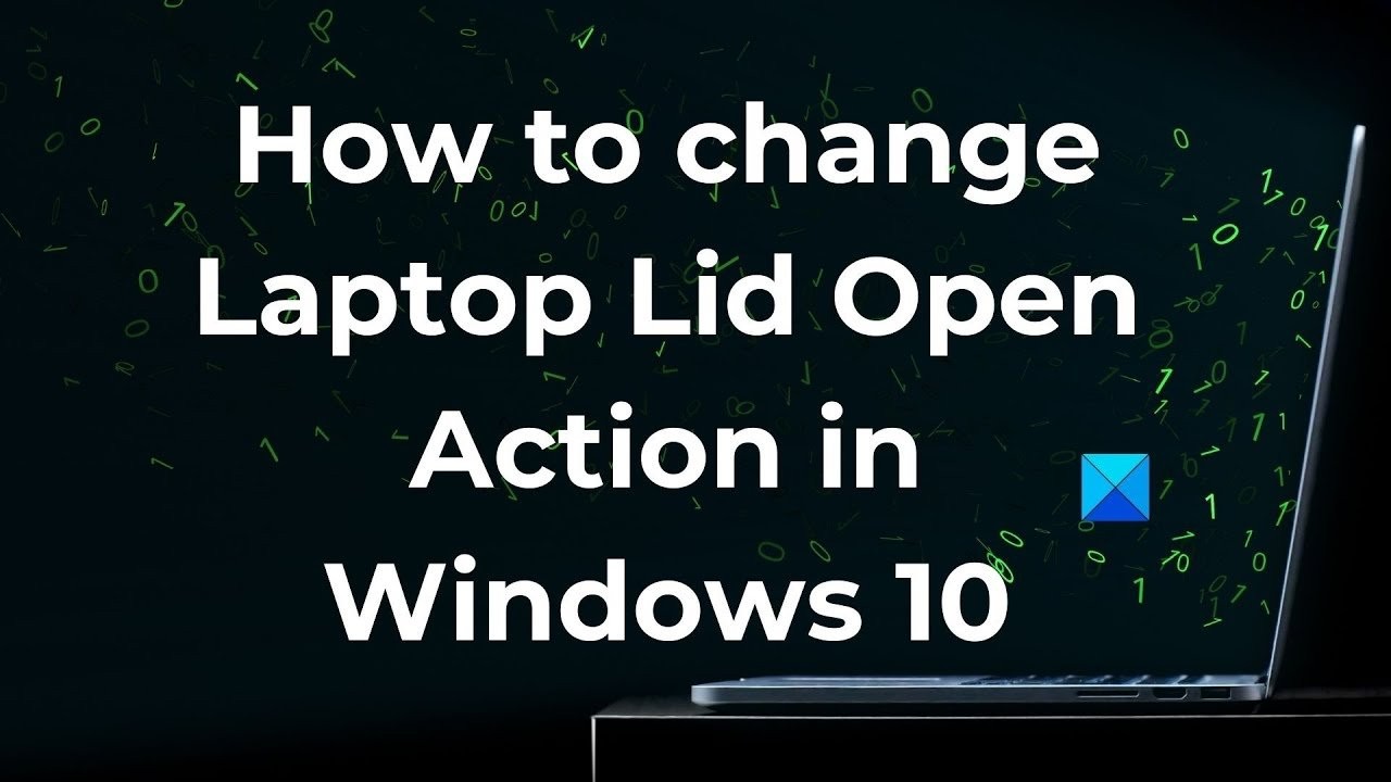 Windows 11/10でノートPCの「蓋を開く動作」を変更する方法