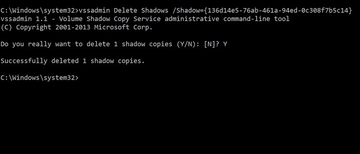 Windows 11/10で個別・特定のシステム復元ポイントだけを削除する方法