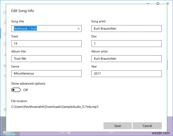 Windows 11/10で音楽のメタデータを編集する方法【エクスプローラー/Groove対応】