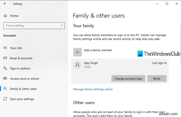 Windows 10で「ファミリ設定によるスクリーンタイムのため、このデバイスはロックされています」と表示されたときの対処法