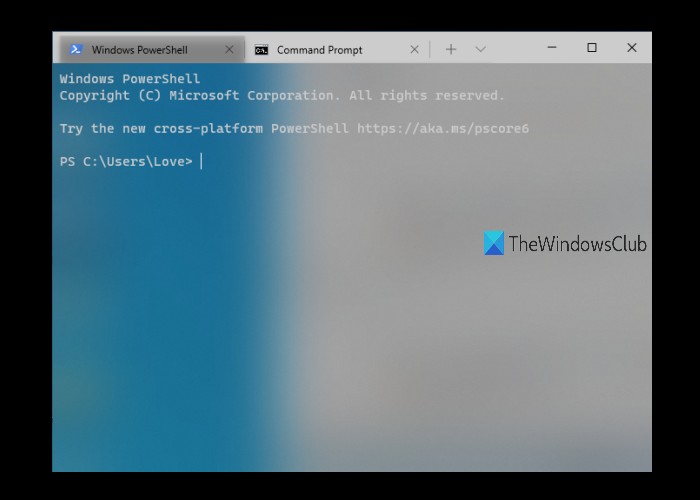 Windowsターミナルで背景を半透明(アクリル透過)にする方法