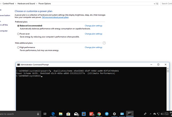 Windows 11/10で「最高のパフォーマンス」電源プランを有効にする方法【コマンド1つでOK】