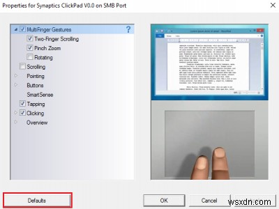 Windows 11/10でタッチパッド設定をデフォルト(初期状態)にリセットする方法