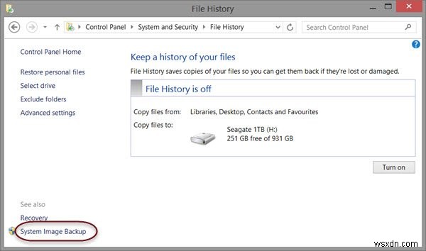 Windows 11/10でシステムイメージを作成・復元する方法【サードパーティ製ツール不要】