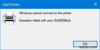 ネットワークプリンターエラー0x00000bcbの解決方法|Windowsでプリンターに接続できないときの対処法