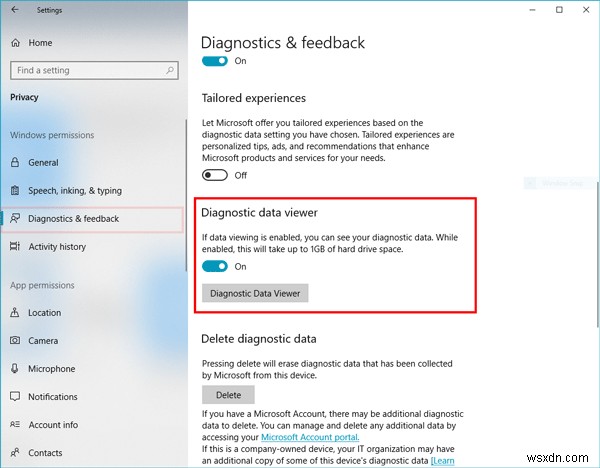Windows 11/10で「診断データビューア」を有効にして使う方法