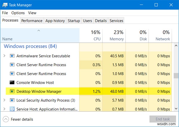 dwm.exe(デスクトップウィンドウマネージャー)がCPU・GPU・メモリを大量消費する原因と対処法