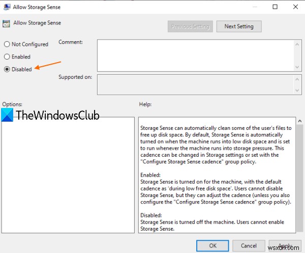 Windows 11/10でストレージセンサー(Storage Sense)を無効にする2つの方法