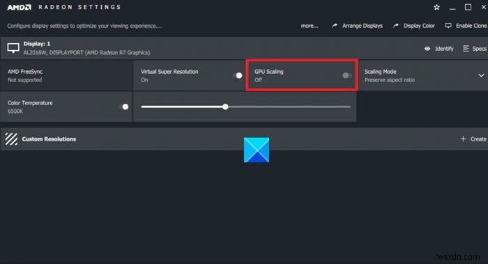 Radeon SoftwareでGPUスケーリングを有効にする方法|スケーリングモードの選び方も解説