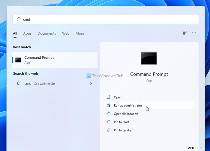 Windows 11/10で管理者としてコマンドプロンプトを実行する方法【昇格CMDの開き方】