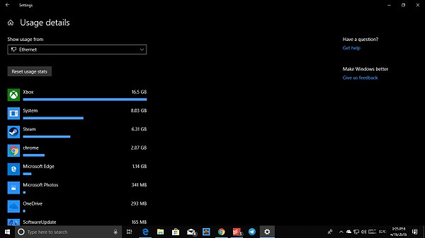 Windows 11/10でWi-Fi・イーサネットアダプターのデータ使用量制限を設定する方法
