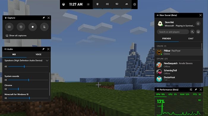 Xboxゲームバーを使ってWindows PCでXboxパーティーを起動する方法