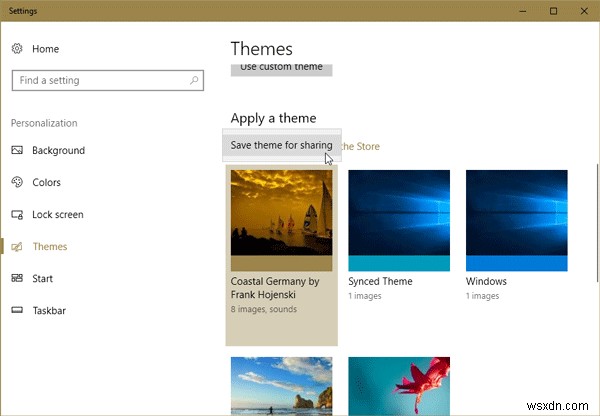 Windows 11/10でテーマを作成・保存・使用・削除する完全ガイド