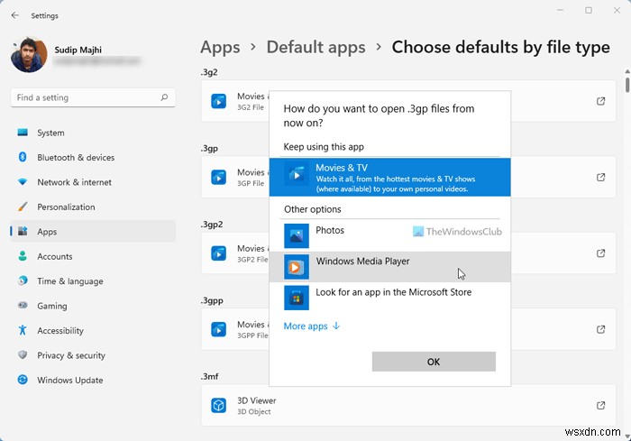 Windows 11/10ですべてのアプリとファイルの関連付けを初期状態にリセットする方法