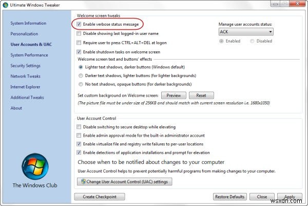 Windows 11/10で詳細なステータスメッセージを有効にする方法【グループポリシー・レジストリ】