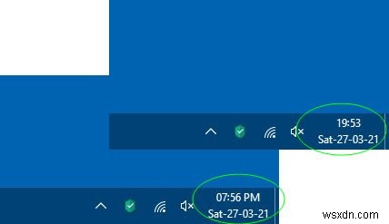 Windows 10で時計の表示を24時間制・12時間制に変更する方法