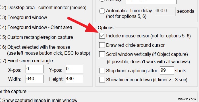 Windows 11/10でマウスカーソルを含めたスクリーンショットを撮る方法