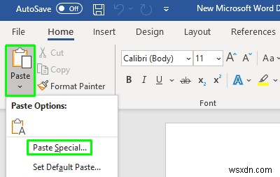 Windows 11/10で書式なし(プレーンテキスト)として貼り付ける5つの方法