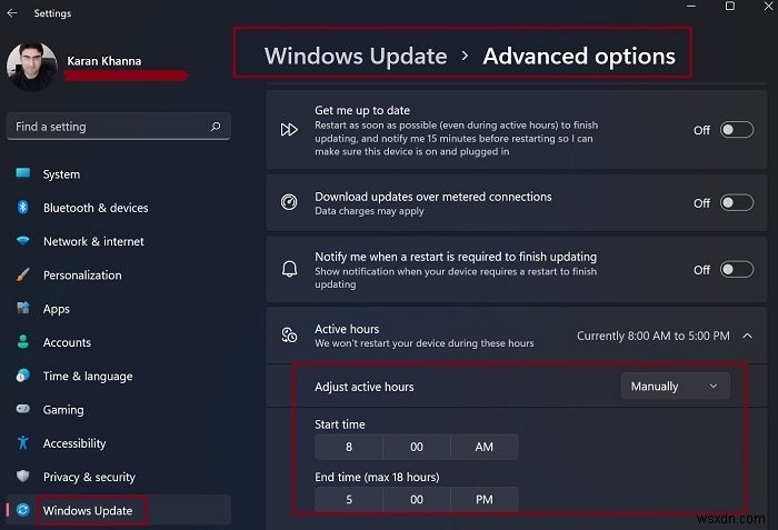 Windows 11/10で「アクティブ時間」を設定・活用する方法【設定/グループポリシー/レジストリ】
