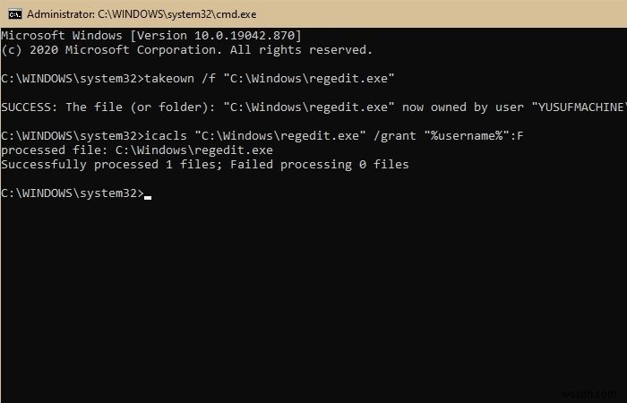 Windows 11/10でレジストリエディタが開かない・クラッシュする・動作しなくなる場合の対処法