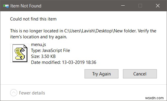 【Windows 11/10】「この項目が見つかりませんでした」エラーの解決法 – 削除・名前変更できないファイルを直す方法