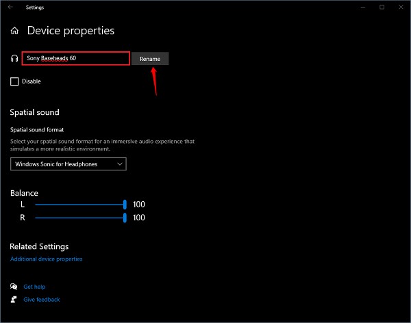 Windows 11/10でスピーカーやマイクなどオーディオデバイスの名前を変更する方法