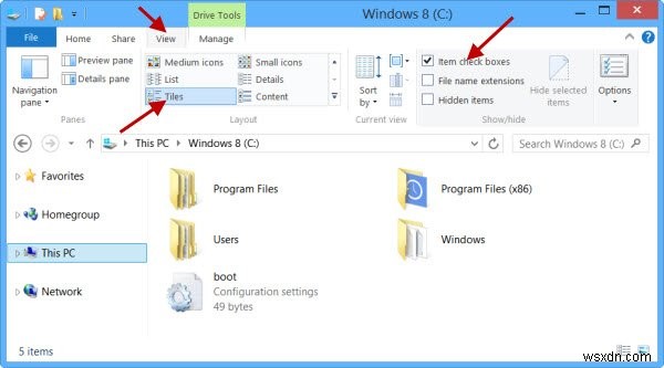Windows 11/10でチェックボックスを有効にしてファイルやフォルダーを選択する方法