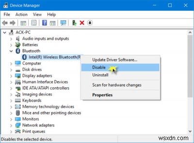 Windows 11/10でBluetoothをオフ(無効化)にする4つの方法