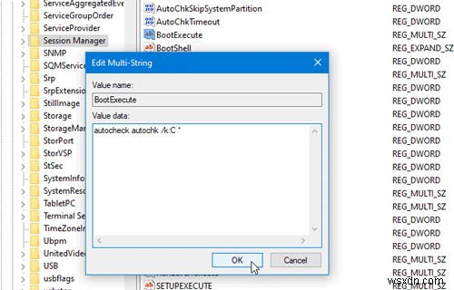 Windows 11/10の起動時に表示される「Fixing (C:) Stage 1」を停止する方法