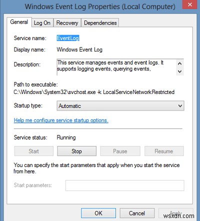 Windowsイベントログサービスが起動しない・利用できない場合の対処法