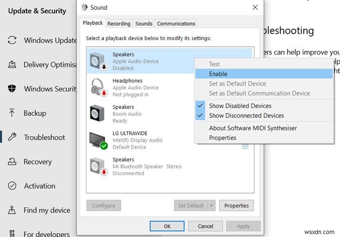 Windows 11/10で再起動するとオーディオ入出力デバイスがアンインストールされる問題の原因と解決策