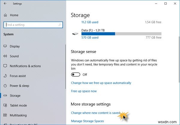 Windows 11/10でドキュメント・音楽・画像・動画の既定の保存先を変更する方法