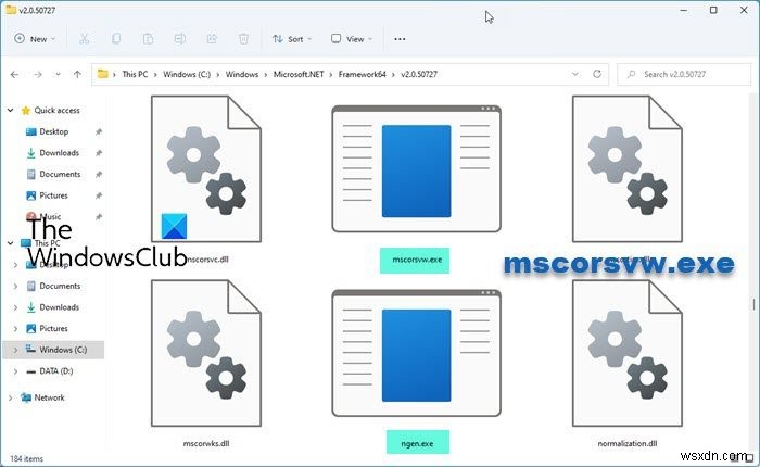 Windows 11/10のmscorsvw.exeとは?CPU使用率が高くなる原因と対処法を解説