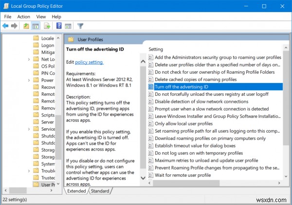 Windows 11/10でターゲット広告を無効にする方法:広告IDをオフにする手順