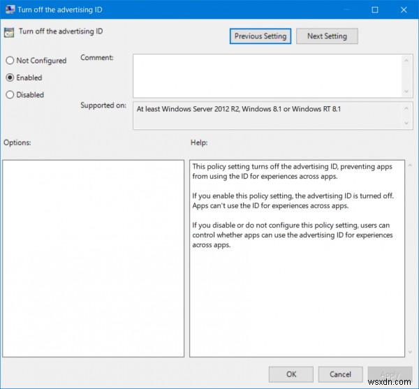 Windows 11/10でターゲット広告を無効にする方法:広告IDをオフにする手順