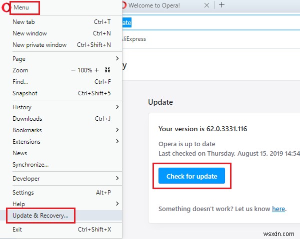 Windows 11/10でChrome・Edge・Firefox・Operaを手動で更新する方法