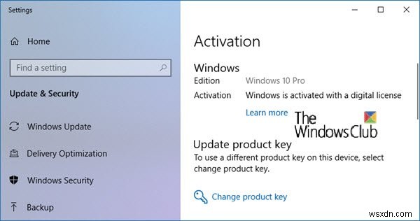 Windows 11/10のプロダクトキーが正規品かどうかを確認する方法