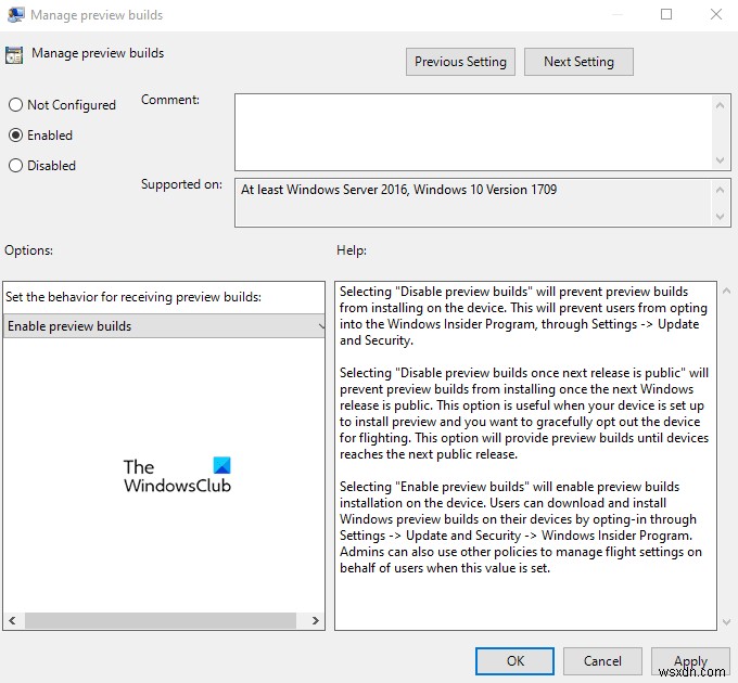 Windows 11/10でWindows Insiderプログラムの設定を無効にする2つの方法