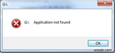 Windows 11/10で「アプリケーションが見つかりません」エラーが出たときの対処法