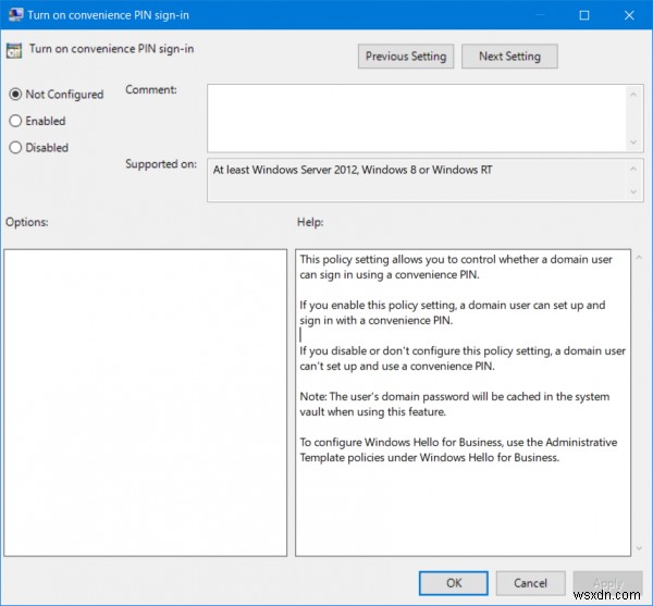 PINとMicrosoft Storeのエラーコード0x80090016を解決する方法