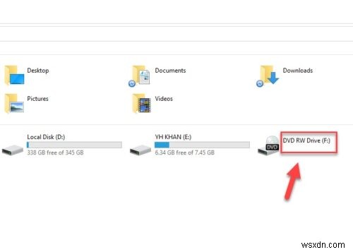 Windows 10で「ディスク バーナーが見つかりませんでした」と表示されたときの対処法