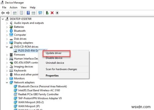 Windows 10で「ディスク バーナーが見つかりませんでした」と表示されたときの対処法